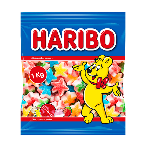 [8426617066710] Estrellas Tricapa B-1kg Haribo