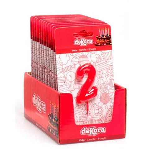 [8435035191126] Vela De Cumpleaños Número 2