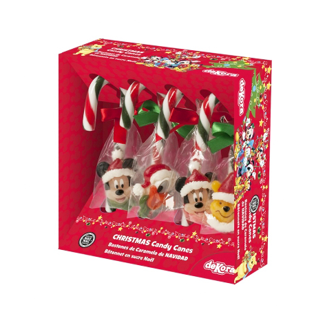 [8435035204871] Bastones Caramelo Disney Blister 4x10u  Dekora