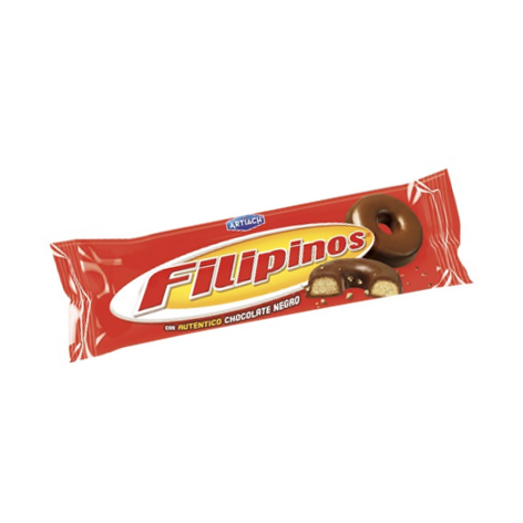 [8436048961284] Filipinos Chocolate Negro 75grx15u