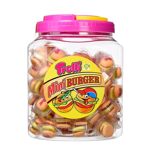 [8436556390982] Mini Burguer 90 ud Trolli