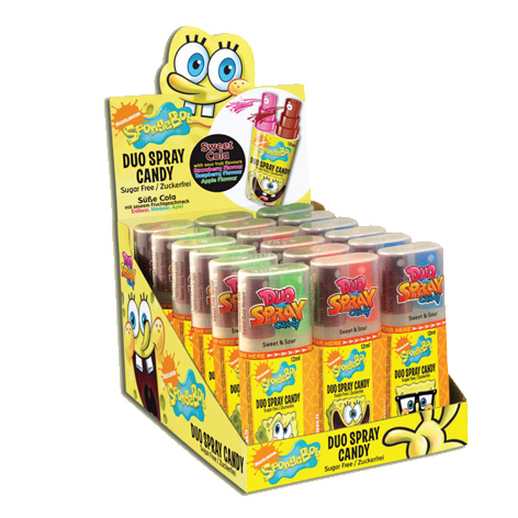 [8714786125131] Duo Spray Bob Esponja 12gx18u Bip
