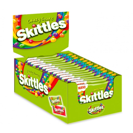 [4009900456647] Skittles Crazy 38 g (14 ud)