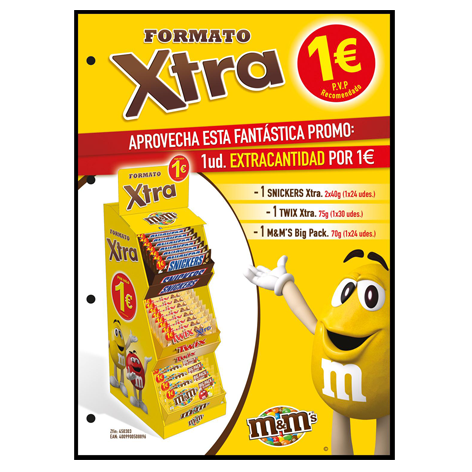 [4009900508896] Lote Choco Xxl 78u (Twix/Snickers/Mm)