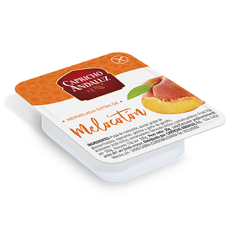[8436006375385] Capricho Mermelada Extra Melocoton 48 Und X 25g