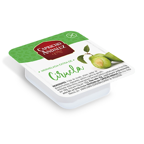 [8436006375392] Capricho Mermelada Extra Ciruela 48 Und X 25g
