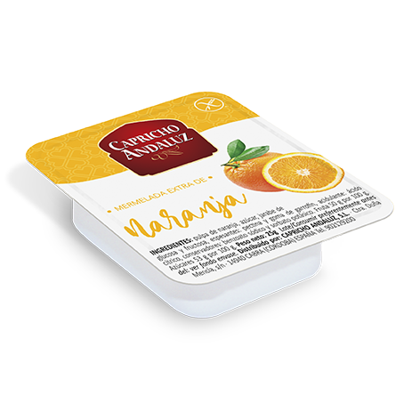 [8436006375439] Capricho Mermelada Extra Naranja 48 Und X 25g