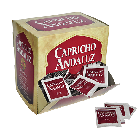 [8436006378676] Capricho Expositor Sobre Sal 1 Gr. - 300 Und