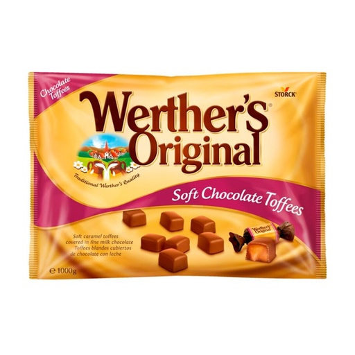 [4014400916485] Werther''s original choco toffee 1 kg
