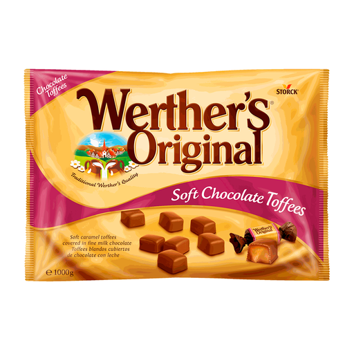 [4014400916485] Werther's original choco toffee 1 kg