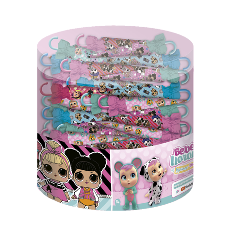 [18435477904664] Sombrilla De Chocolate Lol-Bebes Llorones 10 Grs 24 Ud