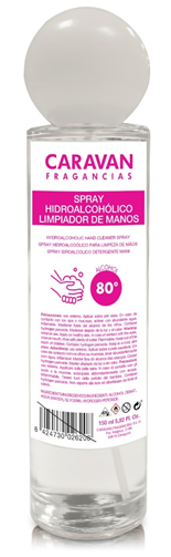 [8424730026260] Frasco Spray Hidroalcoholico 150ml