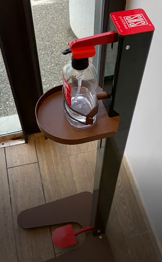 [1-000107] Dispensador De Gel Shs