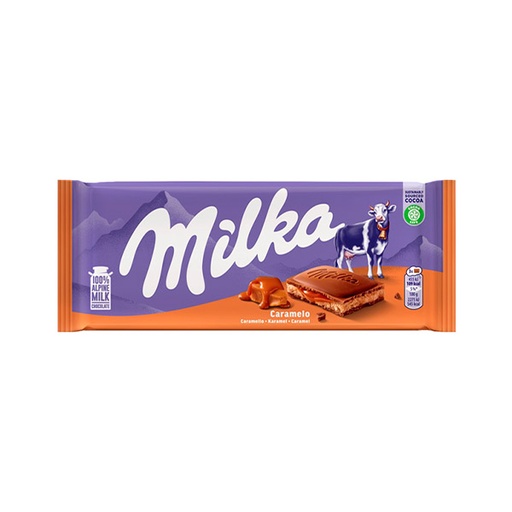 [7622300086404] Tableta Milka Caramelo 100 g Mondelez