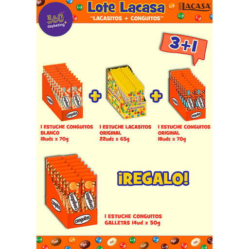 Lote Lacasa (Lacasitos y Conguitos)