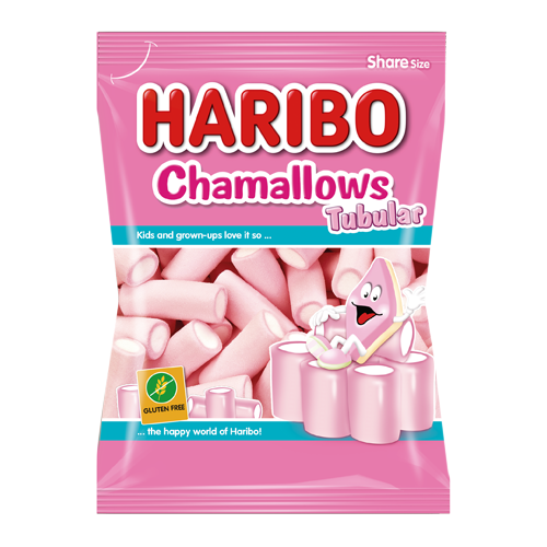 [5410358455691] Chamallows Tubular 90 g (18 ud)  Haribo