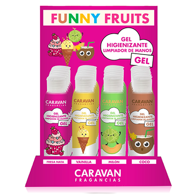 [8424730027052] Expo Gel Funny Fruit 24u X 100ml