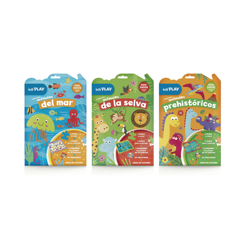 [8427651000241] Packs De Juegos Animales 12u