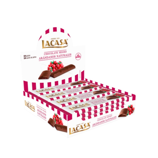 [8410740914000] Lacasa Chocolatina Arandanos 25g