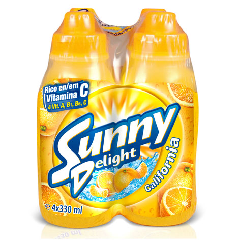 [4250155500313] 4 Botellas Sunny Delight California 300ml