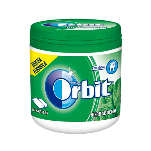 [QC13122] Chicle Orbit Box Hierbabuena
