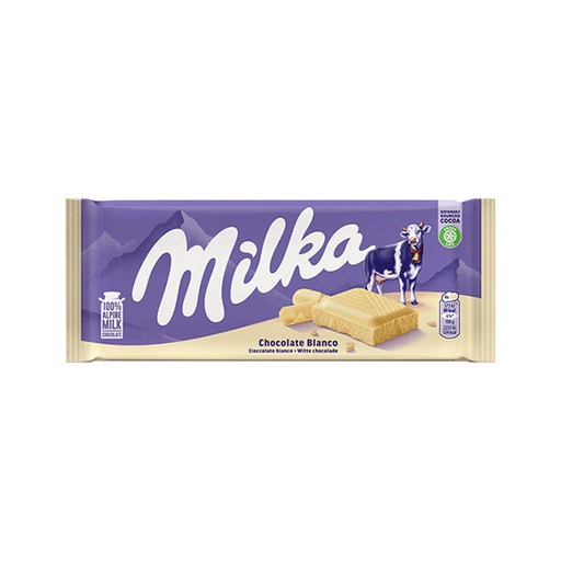 [4025700001962] Tableta Milka Blanco 100 g
