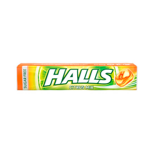 [QC12873] Caramelo Vita-C Cítricos Sin Azúcar Halls