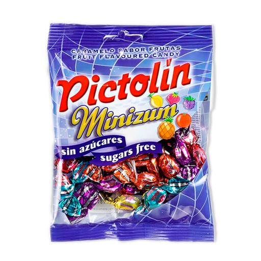 [QC12949] Caramelos Sin Azucar Frutas Minizum Pictolin