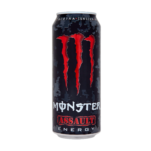 [5060166697778] Bebida Energetica Monster Assault Rojo