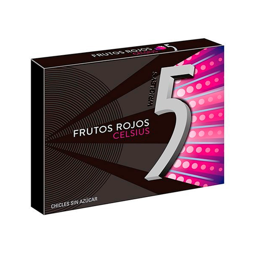 [QC13138] Chicle Celsius Lámina Five