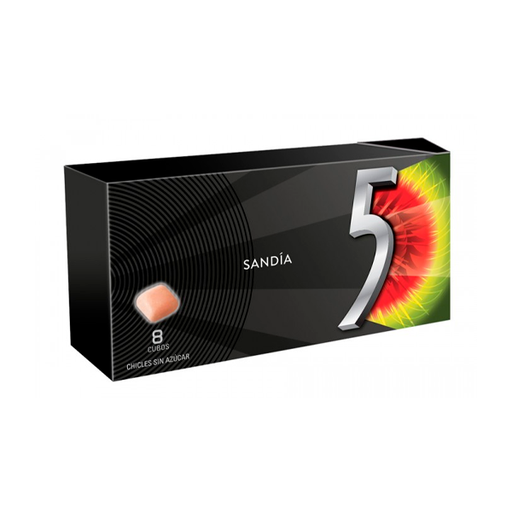 [QC13223] Chicle Sandía Cubos Five