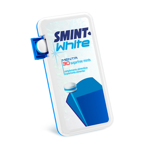 [QC13282] Caramelo White Menta Minigrageas Smint