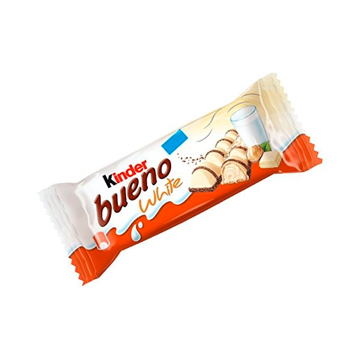 [QC12941] Chocolatina Kinder Bueno White 47 Gr