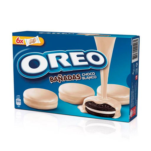 [QC13008] Galleta Bañadas Con Chocolate Blanco Oreo
