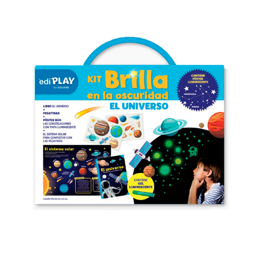 [0279] Edi Play Caja Brilla En La Oscuridad Universo 5u
