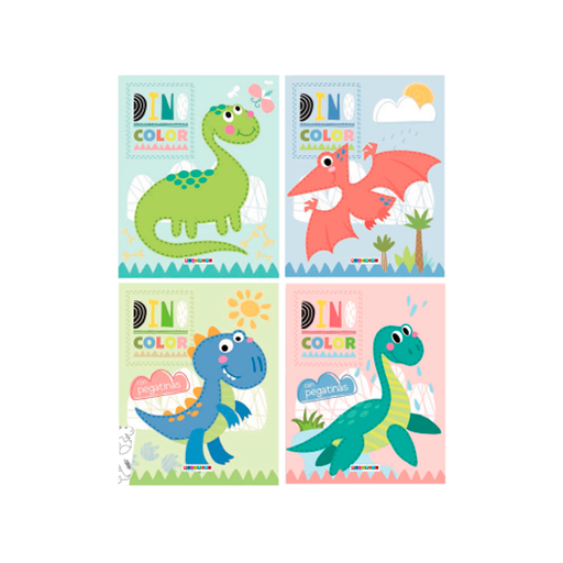 [8427651001132] Dino Color Pegatinas 20 ud