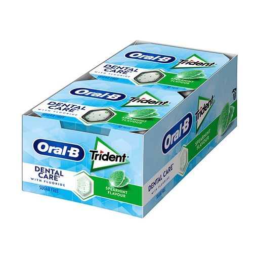 [7622201135423] Chicles Hierbabuena Oral B (12 ud) Trident