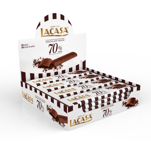 [8410740914048] Lacasa Chocolatina 70% Cacao 25g