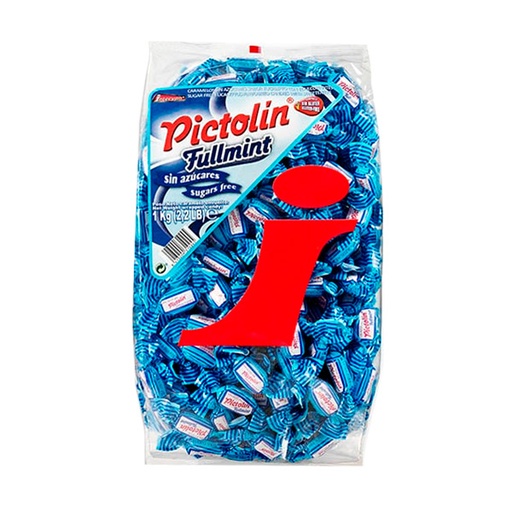 [8413209310245] Caramelos Pictolin Fullmint s/a 1 kg Intervan