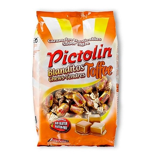 [8413209313512] Caramelos Pictolin blanditos toffee 1 kg Intervan