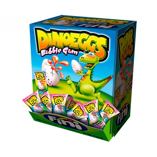 [8410525155963] Chicle Dino Eggs 200 ud Fini