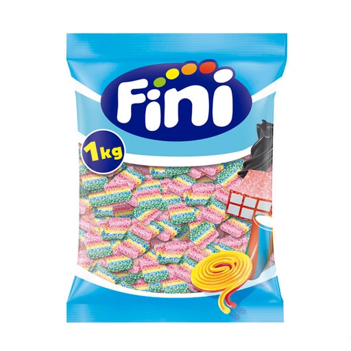 [8410525218484] Mini Chewy Rainbow Candy 1 kg Fini