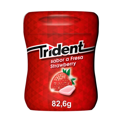 [8723400946038] Chicles Fresa Bote (6 ud) Trident