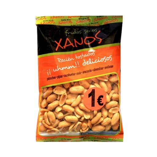[8420335816268] Xanos cacahuete frito 135 g (12 ud)