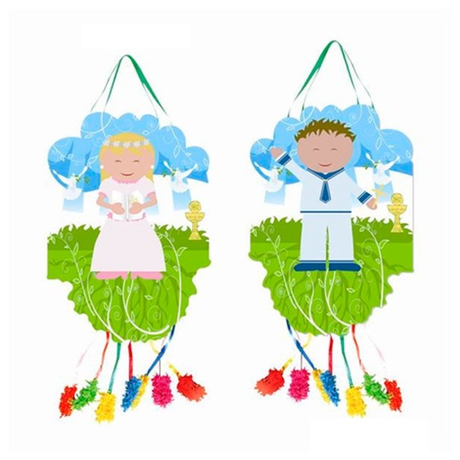 [28423138515363] Piñata comunión (40x30 cm) 1 ud Verbetena