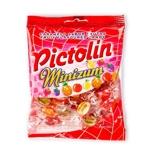 [18413209318835] Caramelos Pictolin Minizum 100 g (12 ud) Intervan