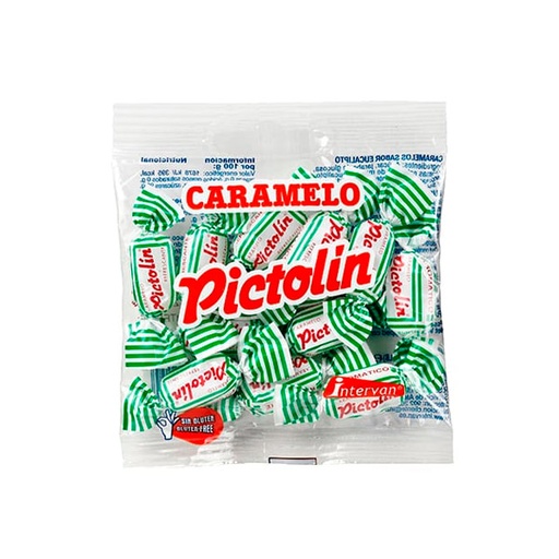 [18413209319023] Caramelos Pictolin clasico s/a 65 g (12 ud) Intervan