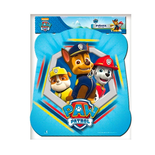 [8423138533246] Piñata silueta Patrulla Canina Verbetena