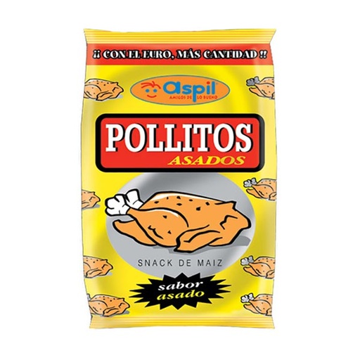 [18410573027202] Pollitos Asados Familiar 10x95 Gr Aspil