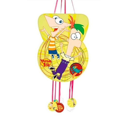 [8423138519299] Piñata Phineas & Ferb grande Verbetena